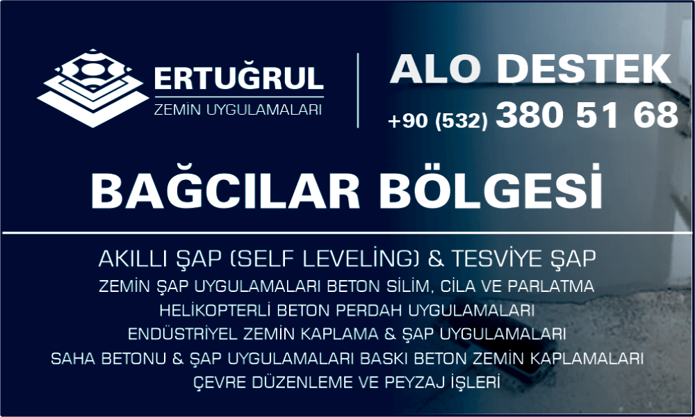 Bağcılar Şap Zemin Uygulamaları Self Leveling Tesviye Şap