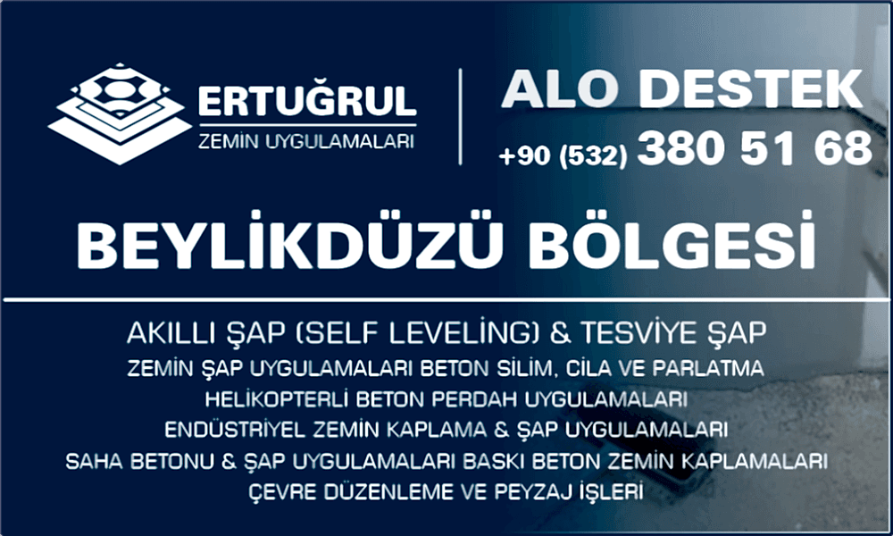Beylikdüzü Şap Zemin Uygulamaları Self Leveling Tesviye Şap
