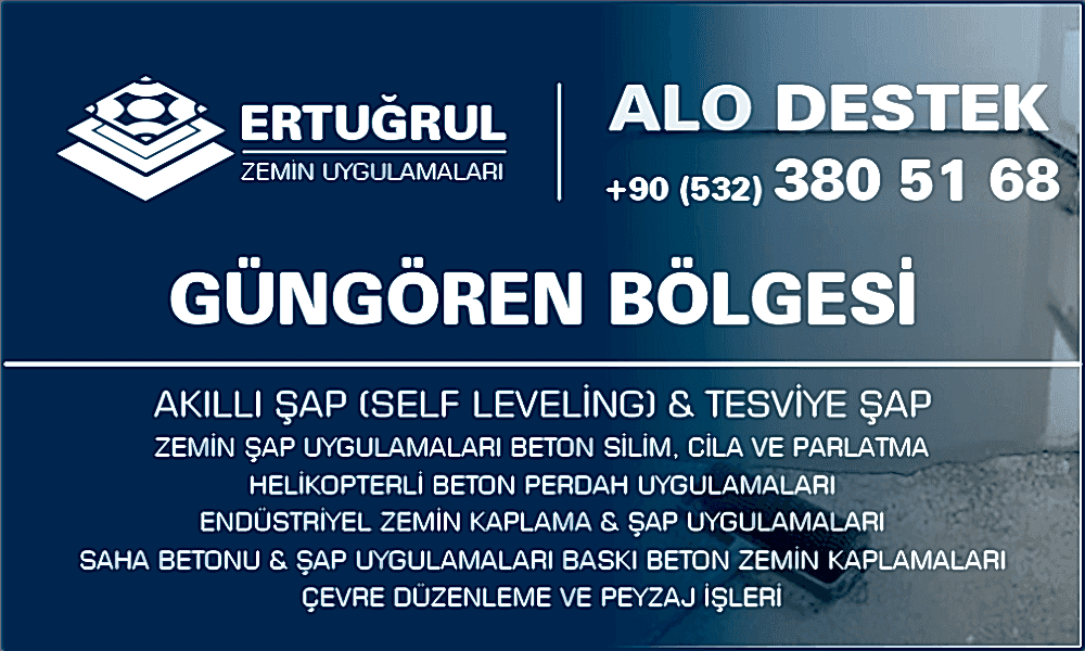 Güngören Şap Zemin Uygulamaları Self Leveling Tesviye Şap
