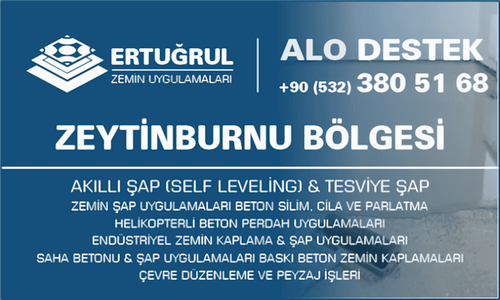 Zeytinburnu Şap Zemin Uygulamaları Self Leveling Tesviye Şap